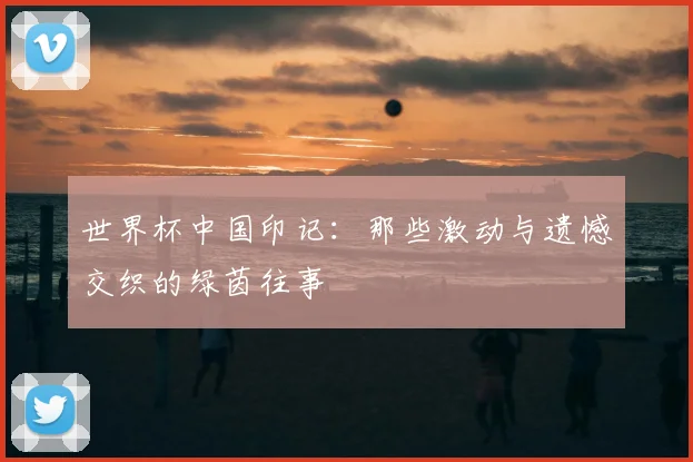 世界杯中国印记:那些激动与遗憾交织的绿茵往事