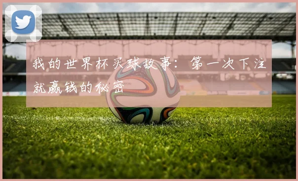 我的世界杯买球故事：第一次下注就赢钱的秘密